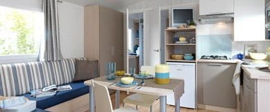 Mobil-home Océane Intérieur du mobil-home Océane