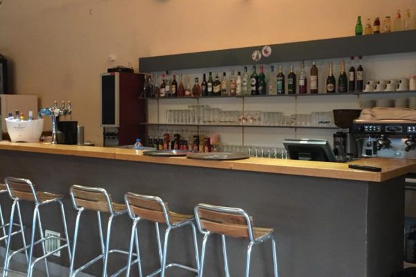 Bar du camping à Rosières en Ardèche